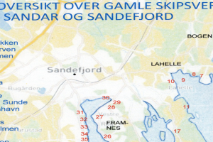Bilde av Skipsverft i Sandefjord